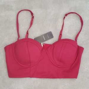 Authentic Bebe "Solid Bralette Top"